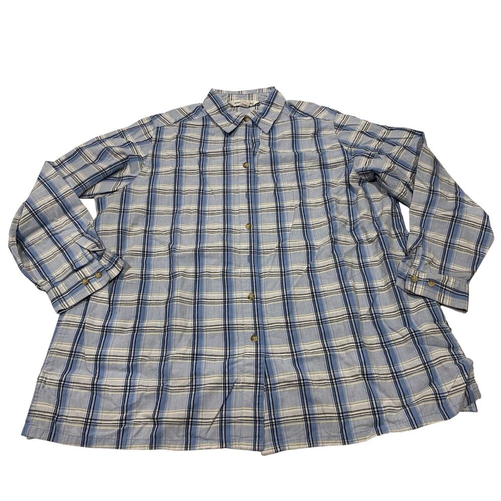 August Max Woman Button up Shirt Size 1X